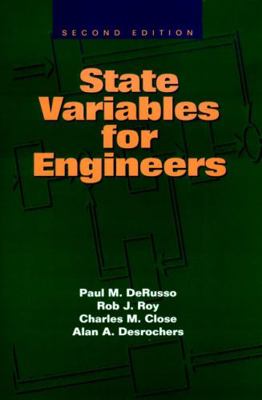 State Variables for Engineers 0471577952 Book Cover