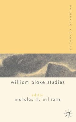 Palgrave Advances in William Blake Studies 1403916004 Book Cover