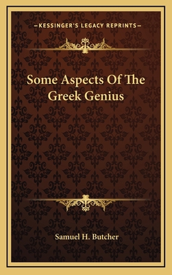 Some Aspects of the Greek Genius 1163394653 Book Cover