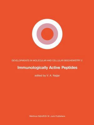 Immunologically Active Peptides 9400980329 Book Cover