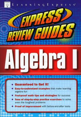 Algebra I 1576855945 Book Cover