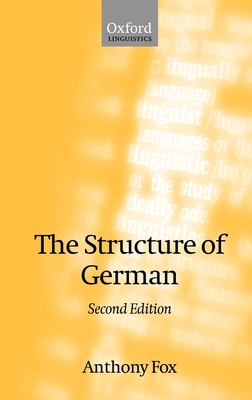 The Structure of German 0199254133 Book Cover