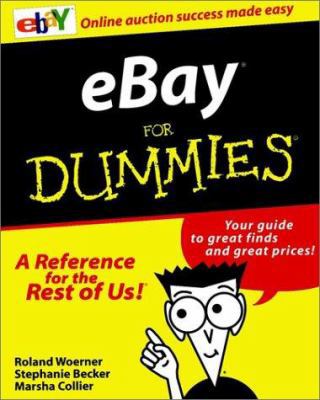 eBAY for Dummies 0764506102 Book Cover