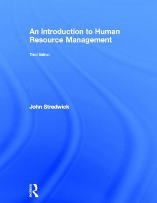 An Introduction to Human Resource Management 0415622263 Book Cover