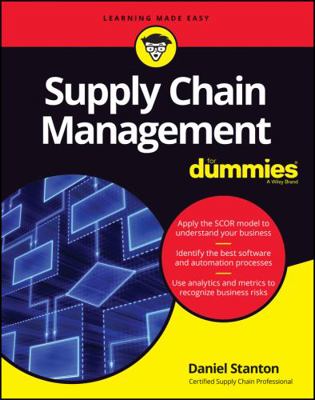 Supply Chain Management for Dummies 1119410193 Book Cover
