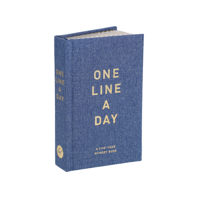 Denim One Line a Day: A Five-Year Memory Book 1797233777 Book Cover