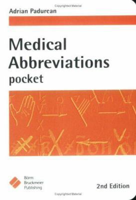 Medical Abbreviations: Pocket 1591032210 Book Cover