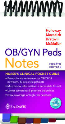 Ob/GYN Peds Notes: Nurse's Clinical Pocket Guide 1719642745 Book Cover