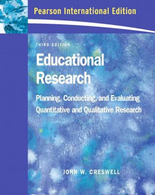 Educational Research: Planning, Conducting, and... 0132073080 Book Cover