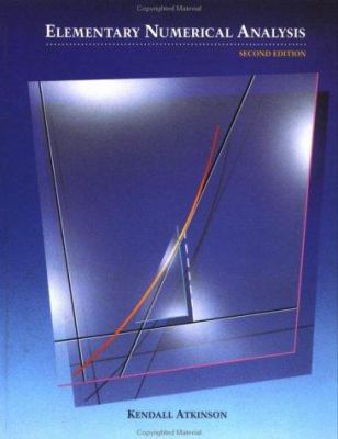 Elementary Numerical Analysis 047150999X Book Cover