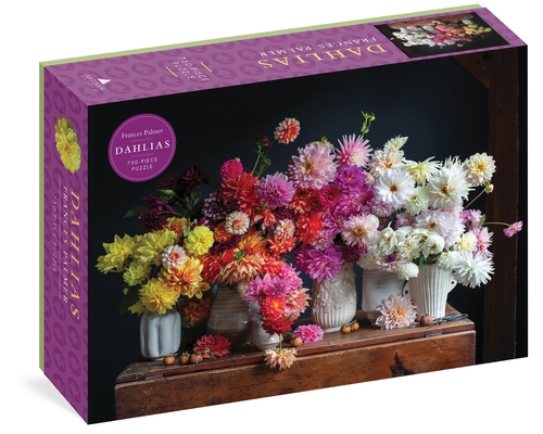 Dahlias 750-Piece Puzzle 1648290434 Book Cover