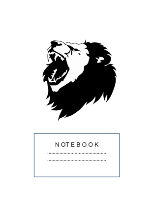 Lion Journal Notebook: Composition Notebook Lion-School Supplies