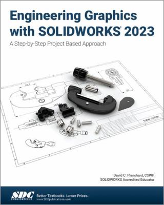 Engineering Graphics with SOLIDWORKS 2023: A St...            Book Cover