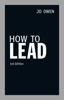 How to Lead 0273759612 Book Cover