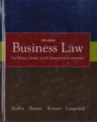 Business Law: With Olc Card and You Be the Judg... 0071102426 Book Cover