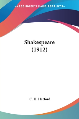 Shakespeare (1912) 054878227X Book Cover