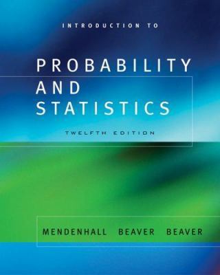 Introduction to Probability and Statistics [Wit... 0534418708 Book Cover