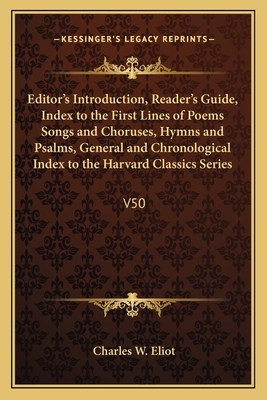 Editor's Introduction, Reader's Guide, Index to... 1162627077 Book Cover