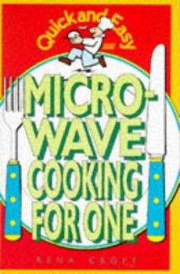 Quick and Easy Microwave Cooking for One (Quick... 0572021518 Book Cover