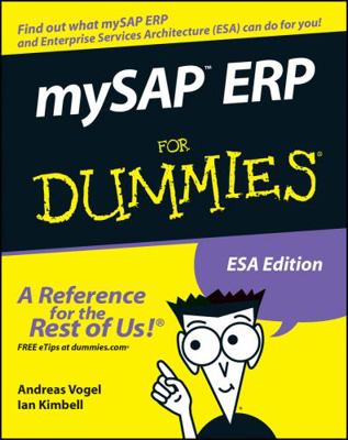 Mysap Erp for Dummies 076459995X Book Cover
