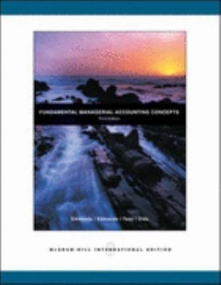 Fundamental Managerial Accounting Concepts [Feb... 007111579X Book Cover