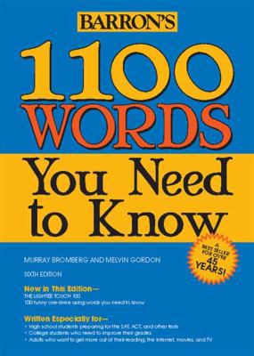 1100 Words You Need to Know 1438001665 Book Cover