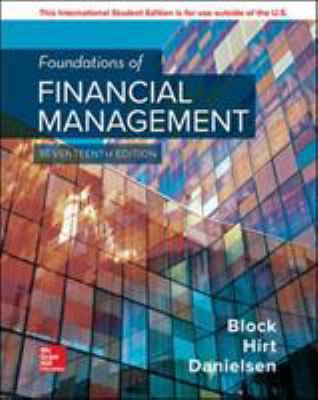 Foundations of Financial Management 17th edition 1260290816 Book Cover