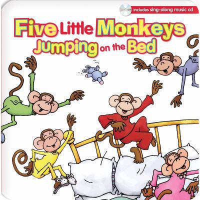 Five Little Monkeys Jumping on the Bed [With Si... 1599225816 Book Cover