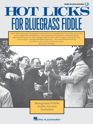 Hot Licks for Bluegrass Fiddle - Book with Onli... 0825602890 Book Cover
