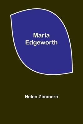 Maria Edgeworth 935678633X Book Cover