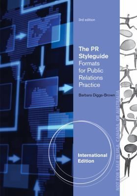 The PR Styleguide. Barbara Diggs-Brown 084002892X Book Cover