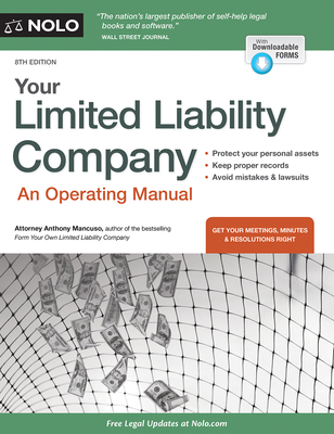 Your Limited Liability Company: An Operating Ma... 1413322611 Book Cover