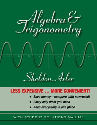 Algebra and Trigonometry 0470470828 Book Cover