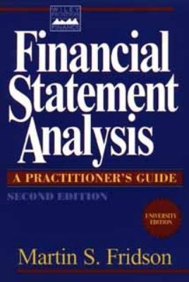 Financial Statement Analysis, University Editio... 047116044X Book Cover