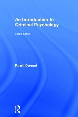 An Introduction to Criminal Psychology 1138650951 Book Cover
