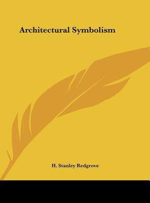 Architectural Symbolism 1161616136 Book Cover