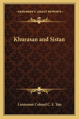 Khurasan and Sistan 1162644109 Book Cover
