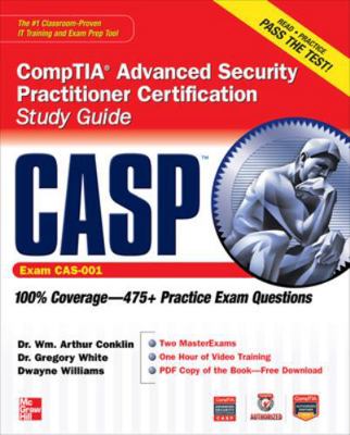 Casp Comptia Advanced Security Practitioner Cer... 0071776206 Book Cover