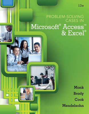 Problem Solving Cases in Microsoft Access and E... 1305408721 Book Cover