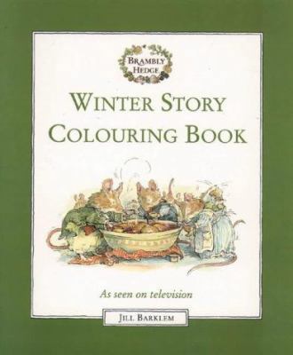 Brambly Hedge "Winter Story" Colouring Book 0001982176 Book Cover