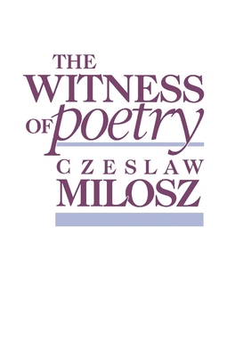 The Witness of Poetry B001J5Z0CI Book Cover