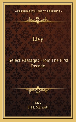 Livy: Select Passages from the First Decade 1163685828 Book Cover