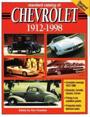 Standard Catalog of Chevrolet 1912-1998 0873416066 Book Cover