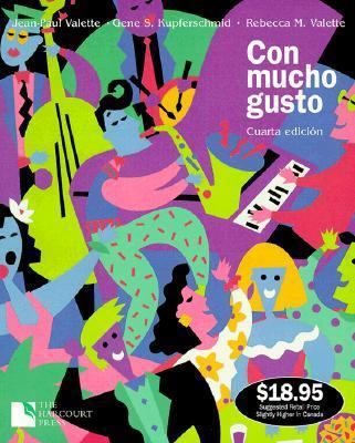 Con Mucho Gusto [Spanish] 0030069394 Book Cover