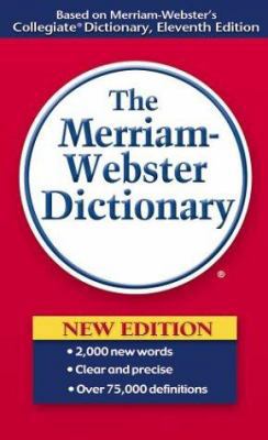 The Merriam-Webster Dictionary B00A2RL34I Book Cover