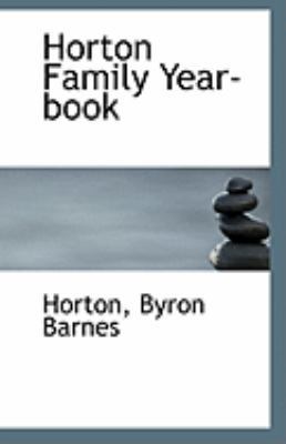 Horton Family Year-Book 1113129883 Book Cover