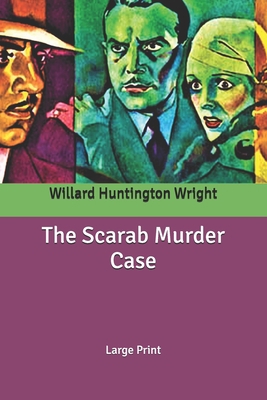 The Scarab Murder Case: Large Print