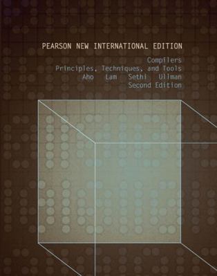 Compilers: Principles, Techniques, and Tools: P... 1292024348 Book Cover