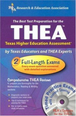 Thea W/ CD (Rea) - The Best Test Prep for the T... 0738600059 Book Cover