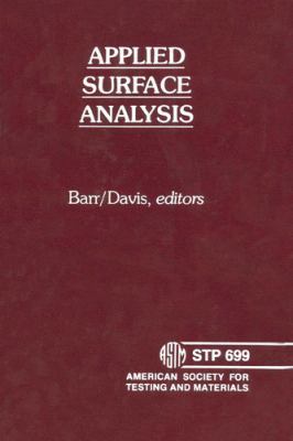 Applied Surface Analysis 0803102771 Book Cover